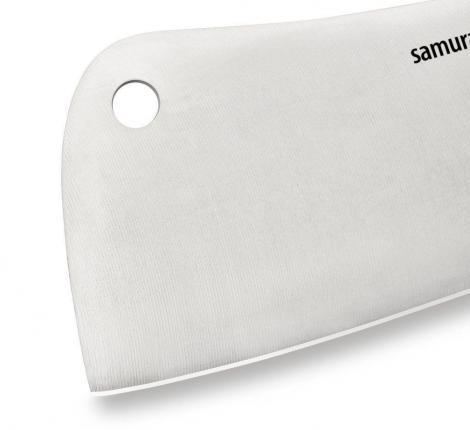 Топорик кухонный "Samura Mo-V" 180 мм, G-10 (с тату)