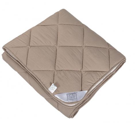 Одеяло легкое "FLUFFY DREAM" 172х205, Мокко-Бежевый