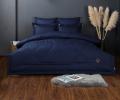 Постельное белье "Kazanov.A." Stripe Le-Man (индиго) Страйп Сатин, Евро