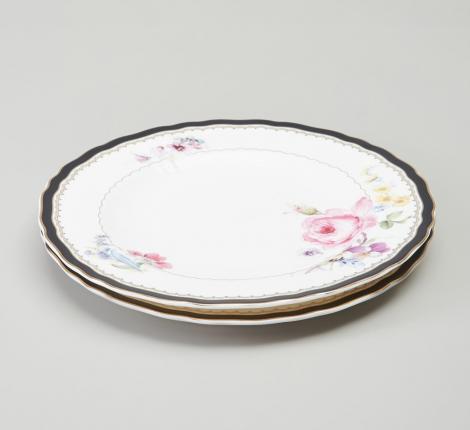 Набор закусочных тарелок 2 шт. "NOSTALGIE", диаметр 20.5 см