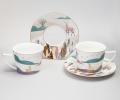 Чайный набор "TOP STYLE" 165-599 на 2 персоны, 4 предмета (250 мл)