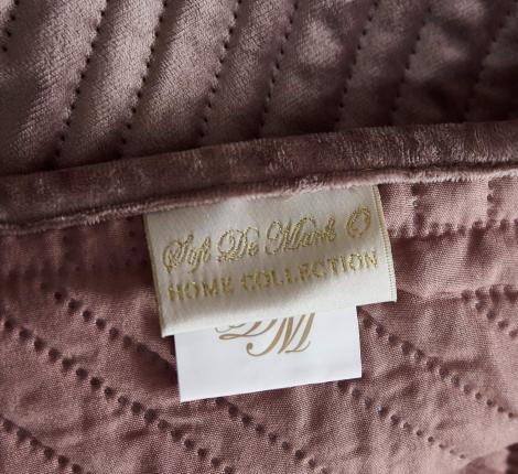 Покрывало "Sofi de Marko" Патрисия (пепел роза 1) Велюр, 160х220