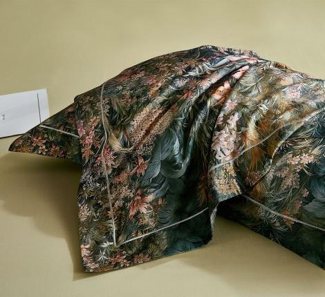 Постельное бельё "Asabella" 2317-6 Мако-Сатин, Евро