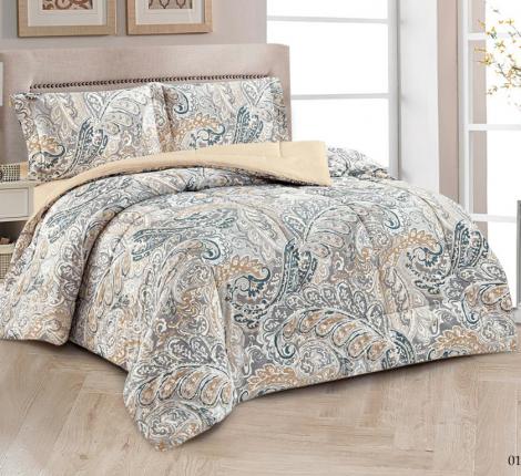 Постельное белье с одеялом "Cleo" Notte Bianca 32/018-NBO Сатин, Евро