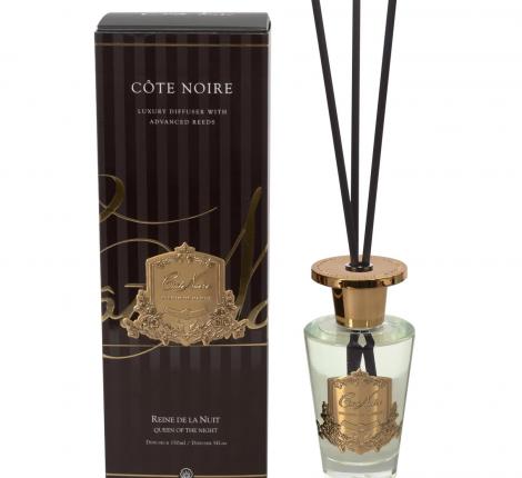 Диффузор "COTE NOIRE" QUEEN OF THE NIGHT золотой декор, 150 мл