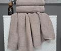 Комплект махровых полотенец "Kazanov.A." Gabriel (мокко), 50х90+70х140