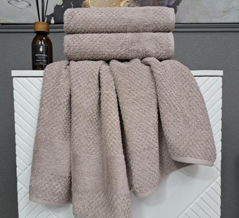 Комплект махровых полотенец "Kazanov.A." Gabriel (мокко), 50х90+70х140