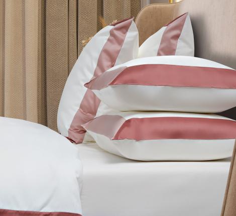 Постельное бельё Sharmes "Caledoscop" Семейный, розовый закат