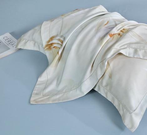 Постельное белье "Asabella" 2163-6 Тенсел, Евро