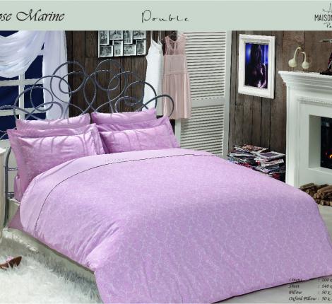 Постельное бельё &quot;Maison D'or&quot; ROSEMARINE Сатин со стразами 1,5 спальный, розовый