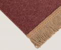 Плед Frati "SOFT BAMBOO" BURGUNDY с тесьмой Matisse (бордовый), 160х200
