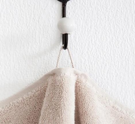 Полотенце микрокоттон Luxberry "TEDDY" 30х50, жемчужный