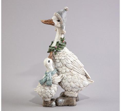 Статуэтка "ГУСИ" 121-105, 14,5*13,5*27,5 см