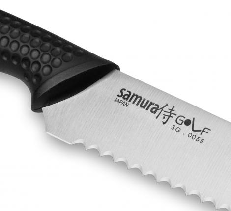 Нож кухонный &quot;Samura GOLF&quot; для хлеба 230 мм