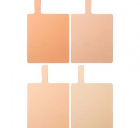 Набор из 4-х досок на подставке "AGNESS", бежевый