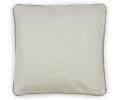 Подушка декоративная "CALID" 40х40, светло-серый (кант серо-белая клетка)