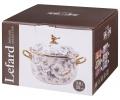 Кастрюля эмалированная с крышкой LEFARD "ФЛАНДРИЯ", 3,8 л