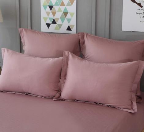 Наволочка "Sofi de Marko" Матера (марсала) Сатин, 50х70 (2шт)