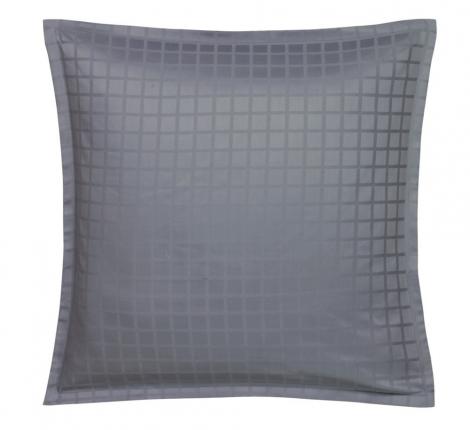 Постельное бельё "Blanc des Vosges" PALACE ARDOISE (темно-серый) сатин-жаккард, Семейный