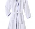 Халат махровый "Blanc des Vosges" PLAISANCE BLANC (белый), M