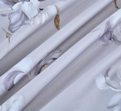 Постельное бельё "Asabella" 2391-6 Мако-Сатин, Евро