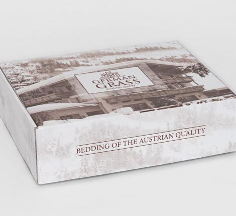 Постельное белье "DARK ONYX ALLURE GRASS" 4924250 Мако-Сатин, Семейный