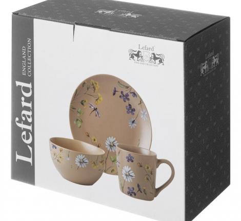 Набор посуды "FLOWERS", 3 предмета