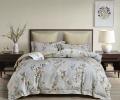 Постельное белье "Asabella" 2308-6 Фланель, Евро