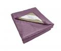 Покрывало Primavelle "ARTI" Биософт 140х200, Листья Фиолетовый