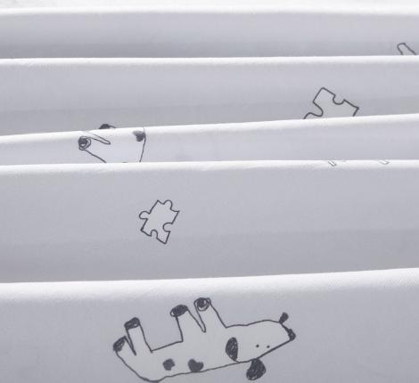 Постельное белье "Asabella" 2359-4XS Сатин, 1,5 спальный