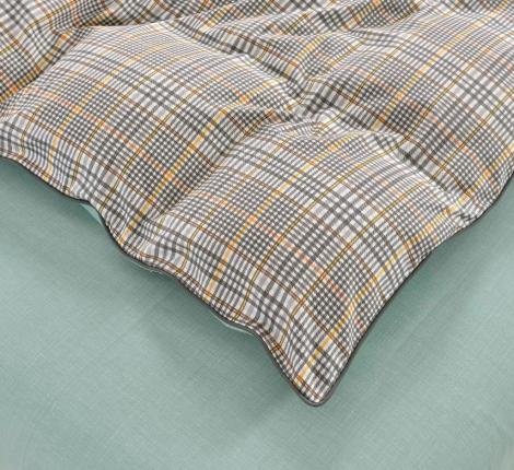 Постельное белье "Sofi de Marko" Лавр (зеленый) Сатин, Евро