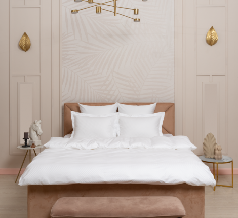 Наволочка "Chess Palette Grass" Жаккард, 50х90-2шт.