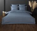 Постельное белье "Kazanov.A." Stripe Royal (ниагара) Страйп Сатин, Евро