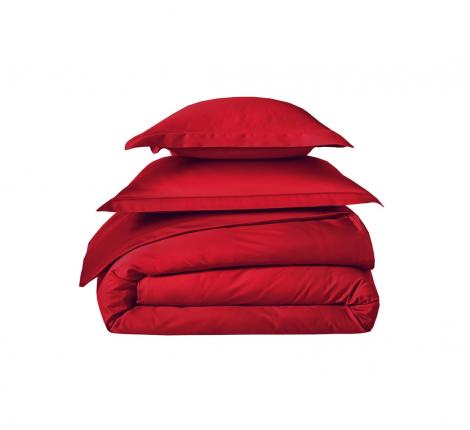 Наволочка "Blanc des Vosges" сатин де люкс 50х70 rouge (красный)