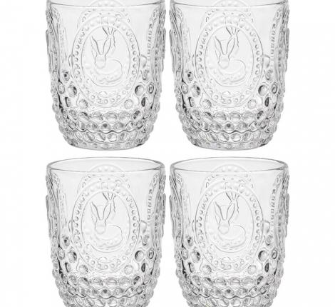Набор стаканов для воды/сока 4 штуки "SUNDAY", 280 мл