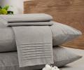 Набор наволочек Sharmes "Сканди" 70x70-2шт., светло-серый