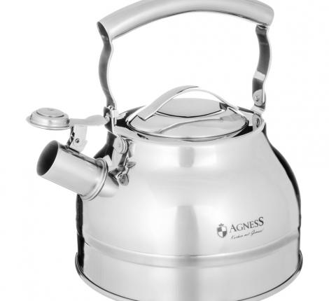 Чайник со свистком "AGNESS" 914-302, 2,7 л