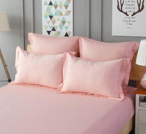 Наволочка "Sofi de Marko" Матера (розовая) Сатин, 70х70 (2шт)