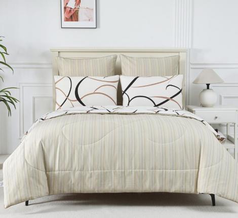 Постельное белье с одеялом "Sofi de Marko" Ришелье №59 Сатин, Евро