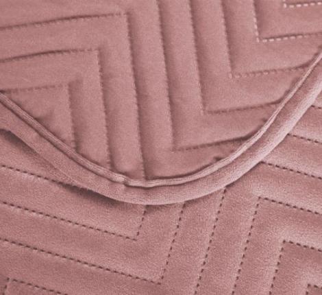 Покрывало из бархата "KARTEKS" 02, 200х220 (пудра)