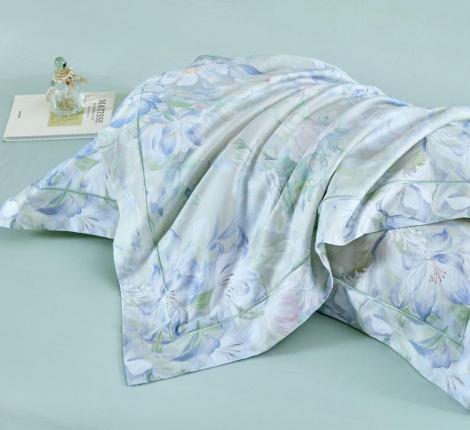 Постельное бельё "Asabella" 2392-6 Мако-Сатин, Евро