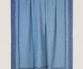Плед хлопковый Frati "COUNTRY" DENIM (синий), 130х170