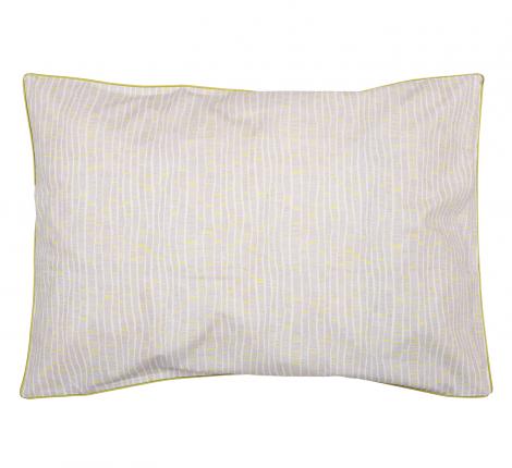 Наволочка "Blanc des Vosges" LILY GRIS перкаль, 50x70