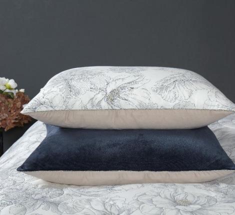 Постельное белье с одеялом "Kazanov.A." Мэгги (индиго жемчуг) Велюр/Egypt Cotton, Евро