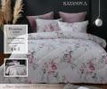 Постельное белье с одеялом "Kazanov.A." Мерол (роза антика) Велюр/Egypt Cotton, Евро