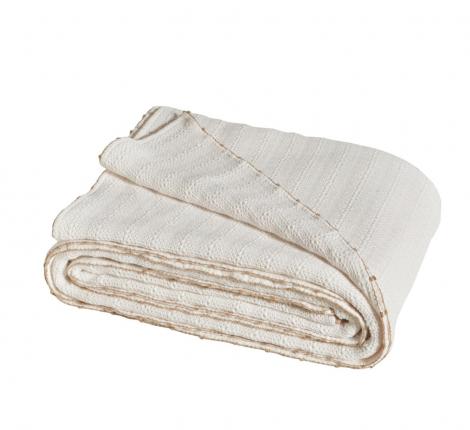 Покрывало пике "Blanc des Vosges" ARTESIA BLANC (белый), 180х260