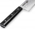 Нож кухонный "Samura Damascus 67" Сантоку 175 мм, Микарта