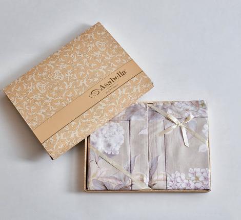 Постельное белье "Asabella" 2297-4S Фланель, 1,5 спальный