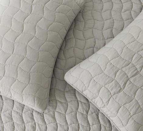 Покрывало "Sofi de Marko" Минелла (серый) Жатый сатин, 230х250