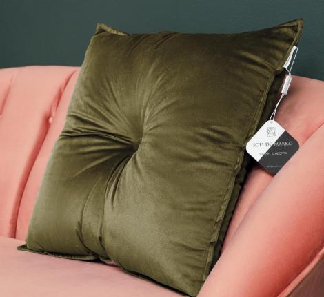 Подушка декоративная "Sofi de Marko" Вивиан (хаки), 55х55